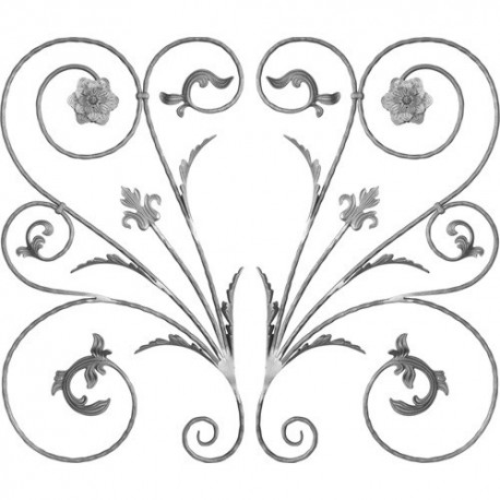 panneaux en fer forger 