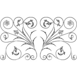 panneaux en fer forger 