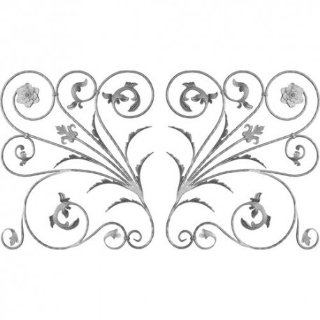 panneaux en fer forger 