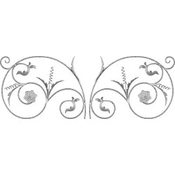 panneaux en fer forger 