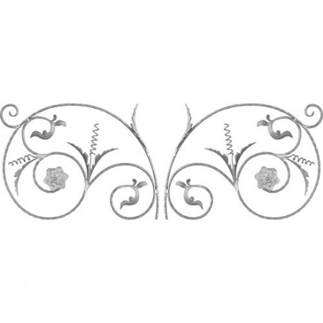 panneaux en fer forger 