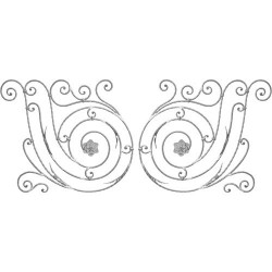 panneaux en fer forger 