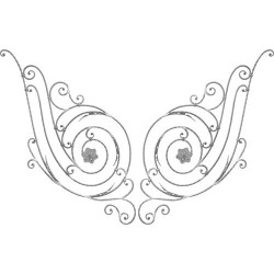 panneaux en fer forger 