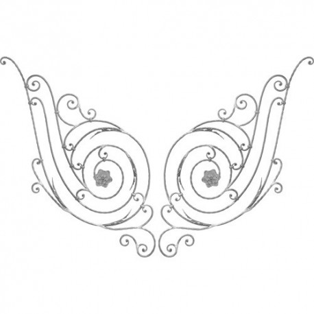 panneaux en fer forger 