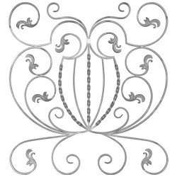 panneaux en fer forger 