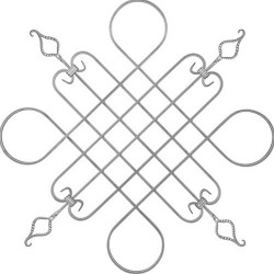 panneaux en fer forger 