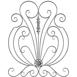 panneaux en fer forger 