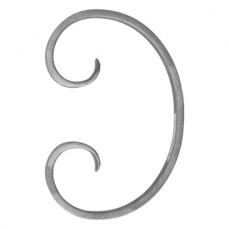 volute en fer forger ref 7806