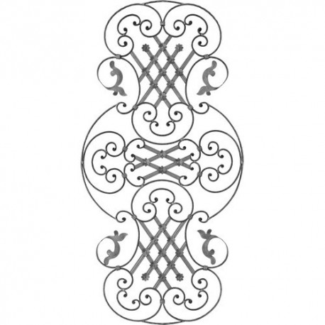 panneaux en fer forger 